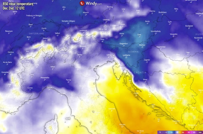 winter-forecast-snowstorm-slovenia-temperature-wednesday-afternoon