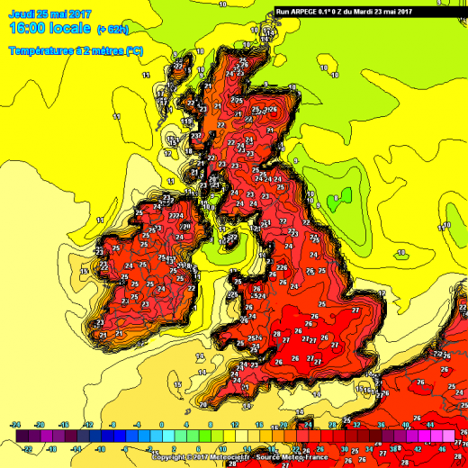 Spanish Plume brings summer weather to UK, France, Spain and Portugal