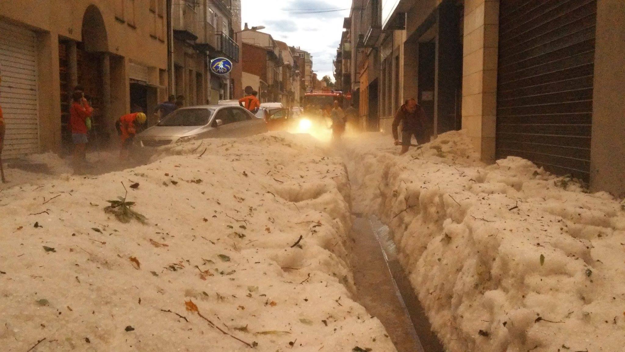 'Super' hailstorm in Girona, Spain on June 30, 2017 » Severe Weather Europe