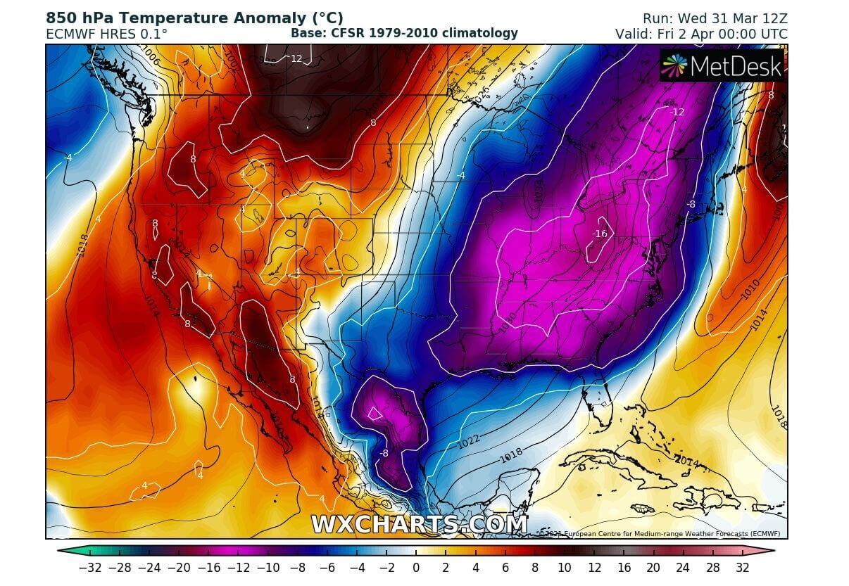 record-cold-blast-east-coast-frost-temperature-anomaly-thursday