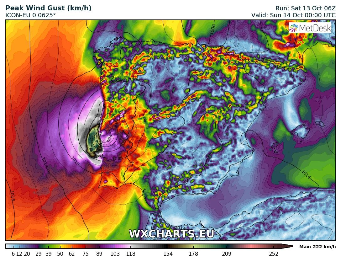 Update Hurricane Leslie will make severe landfall tonight! Models in