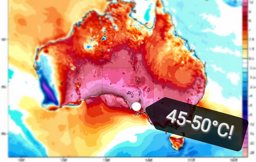 An extreme heatwave is about to swipe across Australia, raising maximum ...