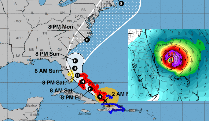 Hurricane Isaias forms ahead of the Bahamas, heading towards Florida