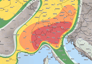 Severe weather forecast for Europe August 28th 2020