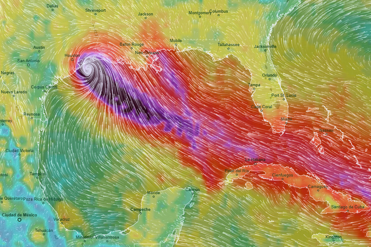 tropical storm laura wind gusts landfall