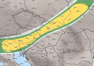 Severe weather forecast for Europe - Sept 6th, 2020