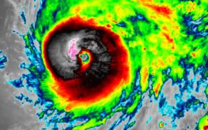 hurricane teddy satellite infrared
