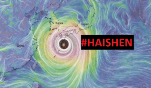 typhoon japan wind forecast
