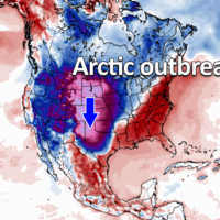 cold forecast arctic outbreak united states