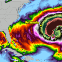 epsilon hurricane season bermuda wave forecast