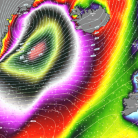 bombogenesis cyclone iceland waves