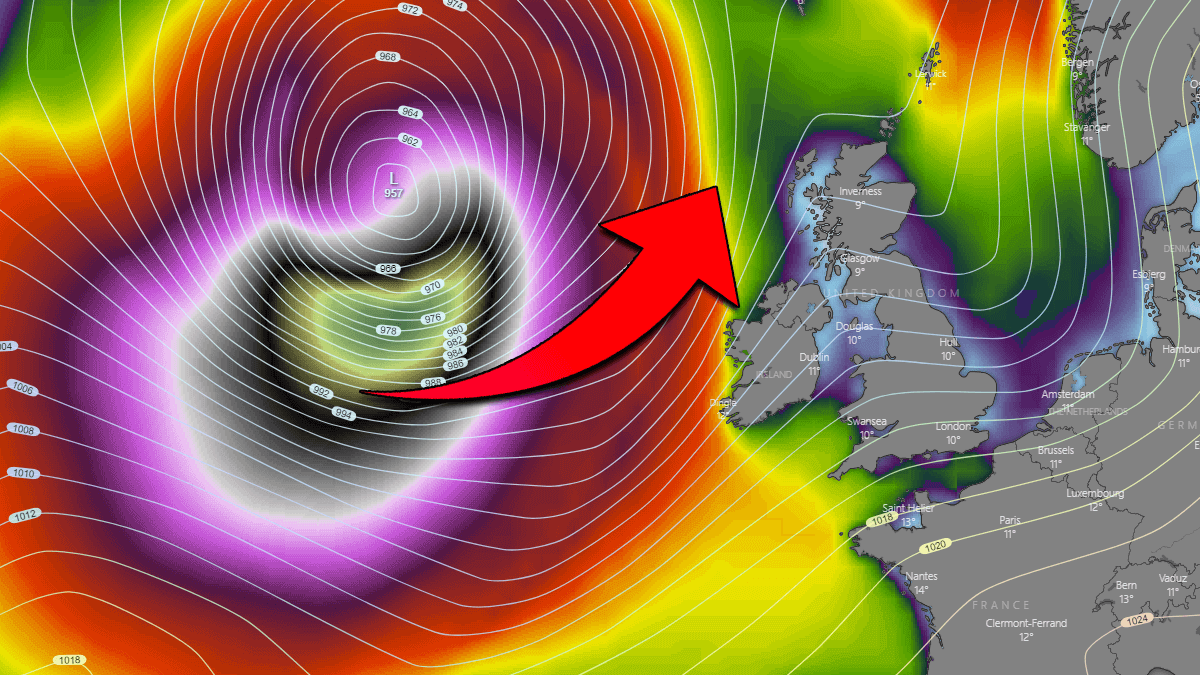 north atlantic waves uk