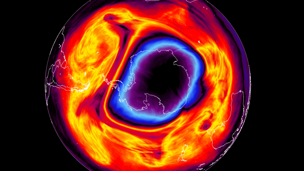 ozone hole antarctica south pole
