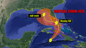 storm eta florida hurricane season