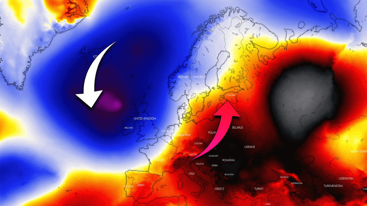 extreme warm forecast europe