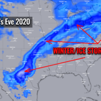 ice winter storm snow forecast united states threat
