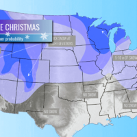 white christmas united states arctic blast forecast