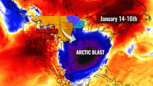 winter storm forecast united states arctic blast