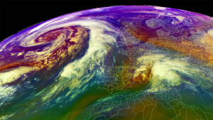 extratropical storm atlantic deep freeze europe airmass