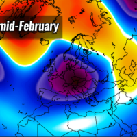 polar vortex cold snow forecast europe