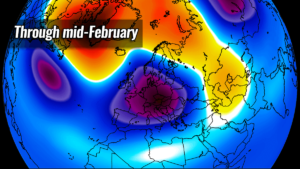 polar vortex cold snow forecast europe