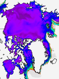 arctic sea ice maximum 2021 melt season