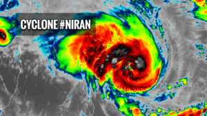 cyclone niran australia new caledonia satellite