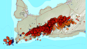 iceland earthquake swarm volcanic eruption 2021 reykjanes lava flow