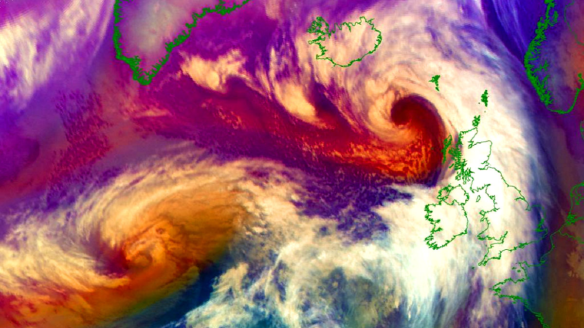 north atlantic nao index storm