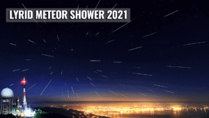 lyrid meteor shower cloud forecast 2021