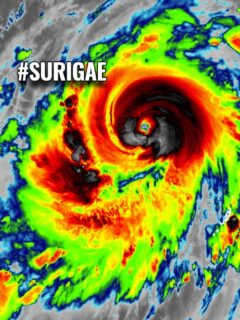 surigae typhoon tropical cyclone pacific philippines
