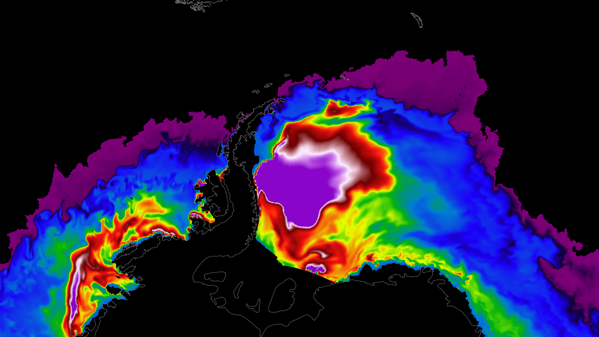 The World S Largest Iceberg Broke Off Antarctica S Renn Ice Shelf Named A 76 It Heads Into The Weddell Sea And Is 5 Times Larger Than New York City The World S Largest Iceberg Broke Off Antarctica S Renn Ice Shelf Named A 76 It Heads Into The Weddell Sea And Is 5 Times Larger Than New York City