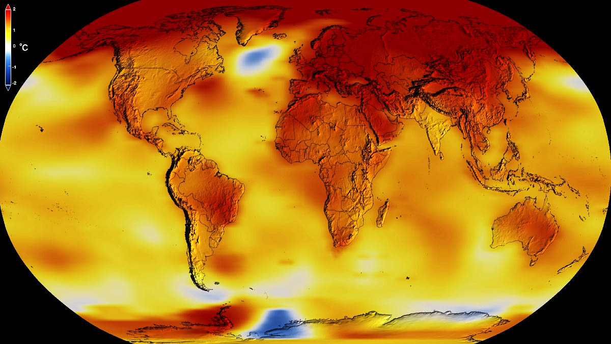 Last year, 2020, the global average surface temperature was the warmest on record. But it could get even warmer until 2025. According to the latest st