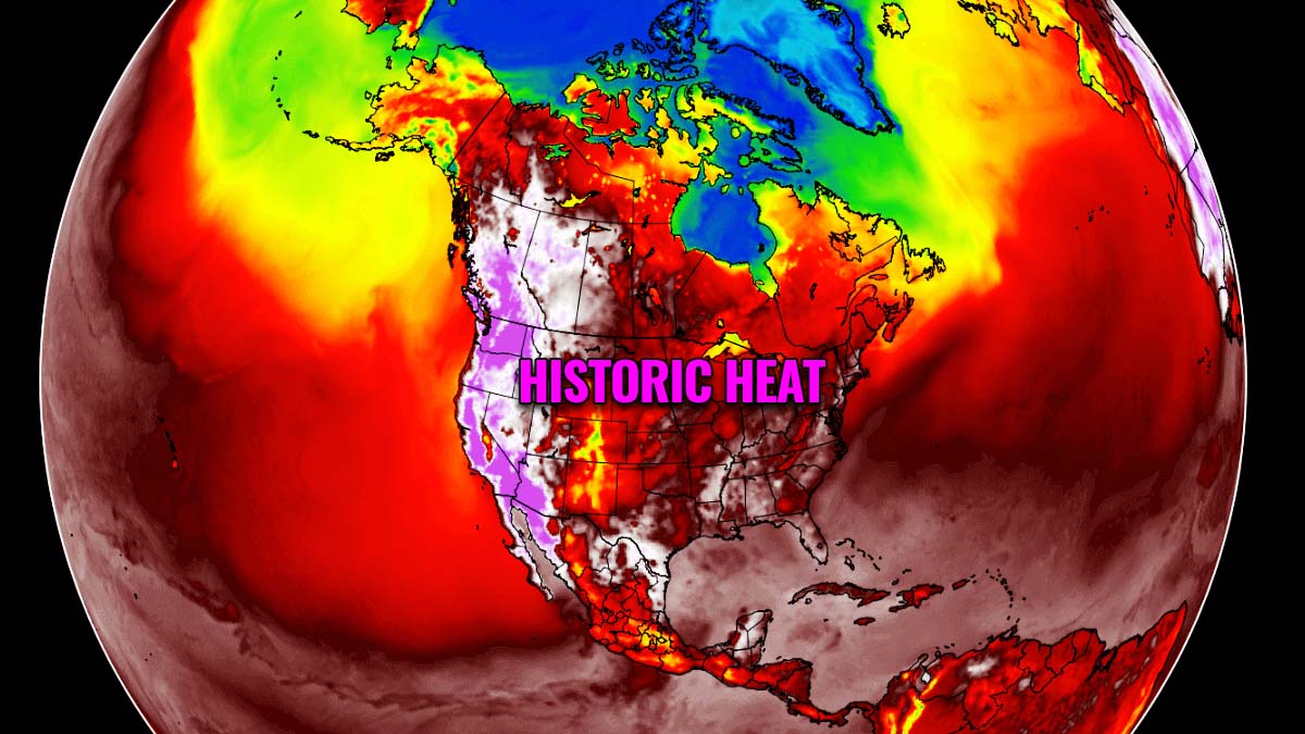 heat dome record breaking heatwave pacific northwest canada united states historic event