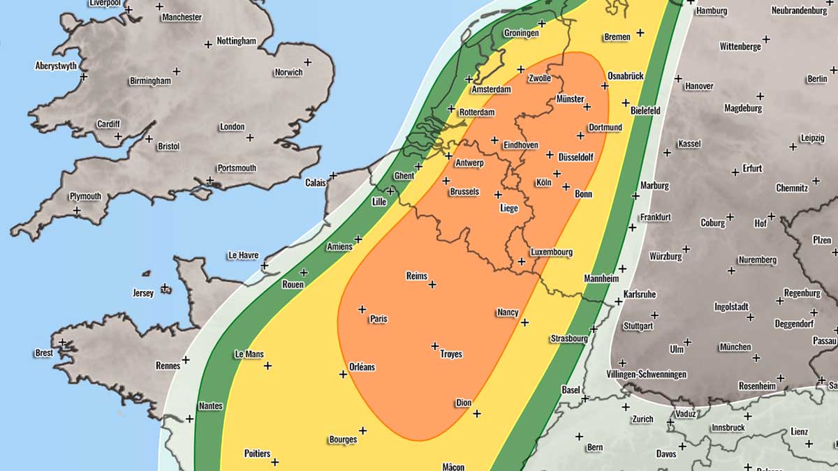 Severe Weather Outlook / Forecast for Europe - June 17th, 2021 June in europe weather