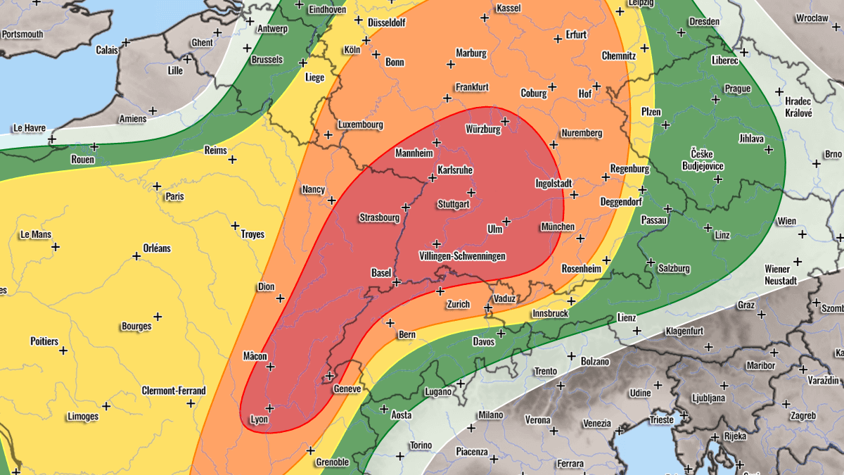 Severe Weather Forecast / Outlook for Europe June 28th, 2021
