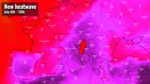 another intense heatwave central europe balkan peninsula