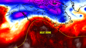 heatwave united states heat dome forecast