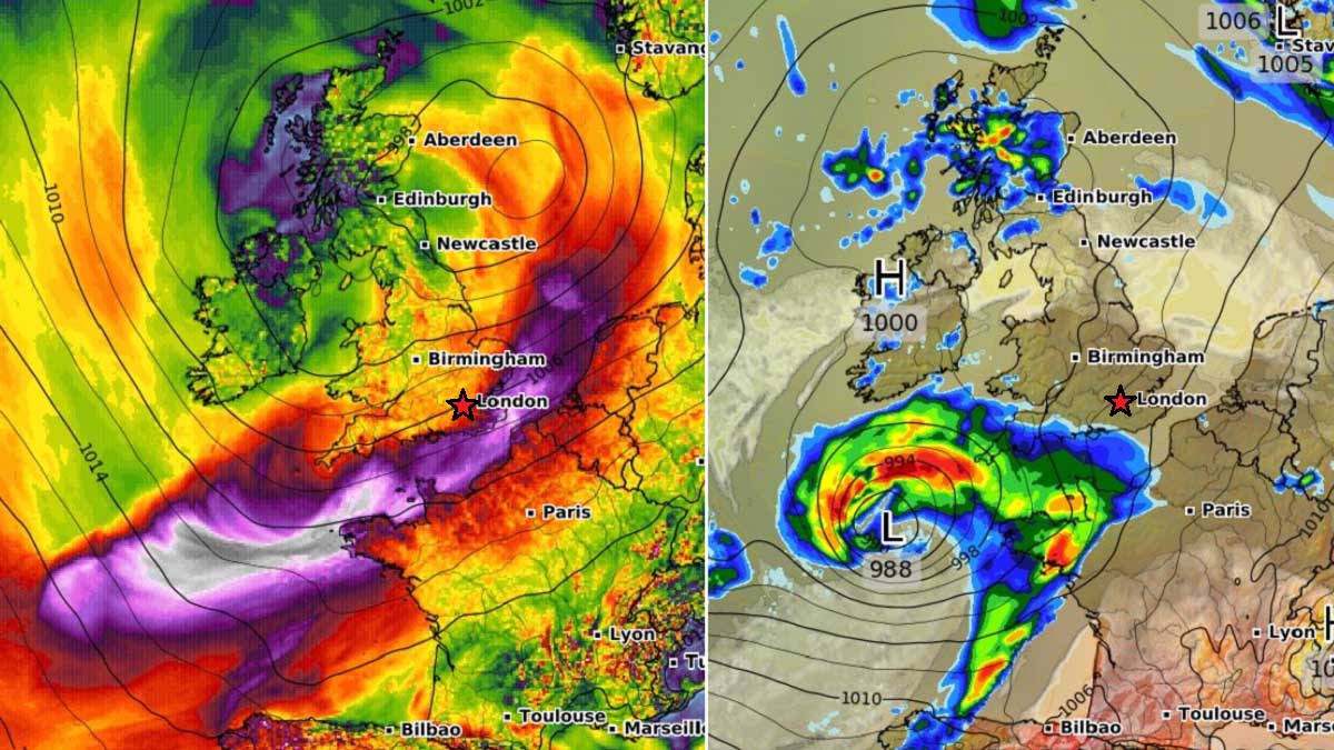 north atlantic extratropical storm england english channel france frontal system