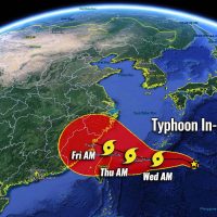 pacific typhoon season 2021 in-fa taiwan