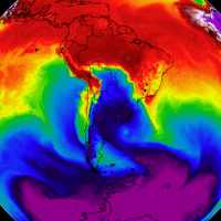 south america ununsually cold winter weather outbreak