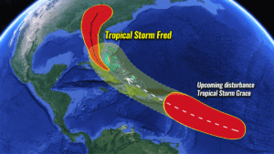 atlantic hurricane season 2021 tropical storm fred florida grace