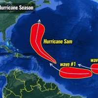 atlantic hurricane season 2021 sam bermuda canada