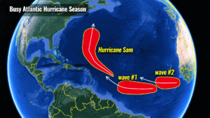 atlantic hurricane season 2021 sam bermuda canada