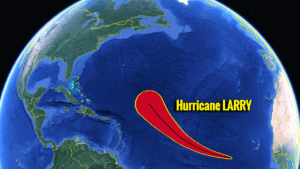 atlantic hurricane season 2021 storm larry