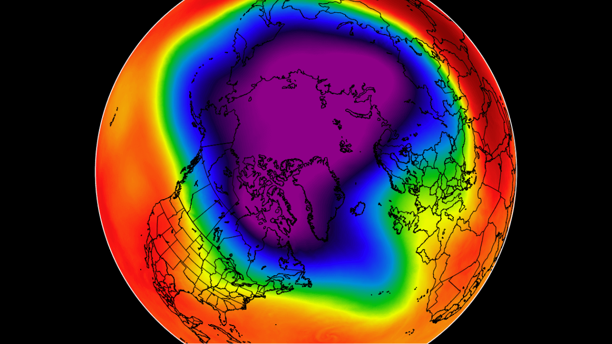 Stratospheric Polar Vortex returns for Winter 2021/2022, together with