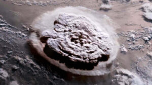 massive volcano eruption tonga explosion january shockwave tsunami sulphur dioxide stratosphere