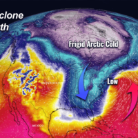 polar vortex 2022 noreaster winter storm bomb cyclone canada united states