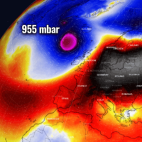 polar vortex 2022 north atlantic storm bomb cyclone