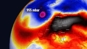 polar vortex 2022 north atlantic storm bomb cyclone